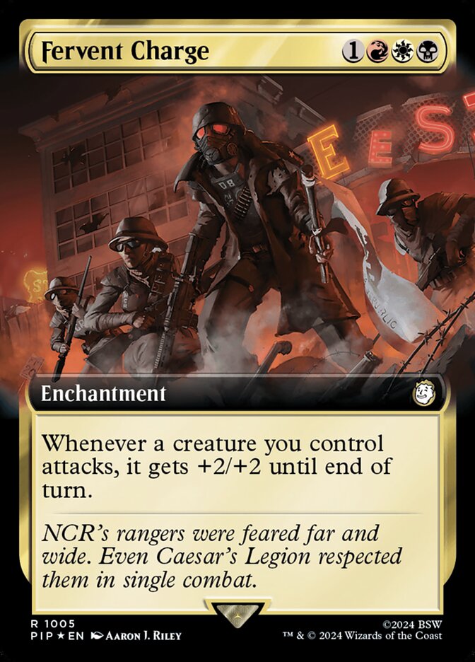 Fervent Charge (Extended Art - Surge Foil)