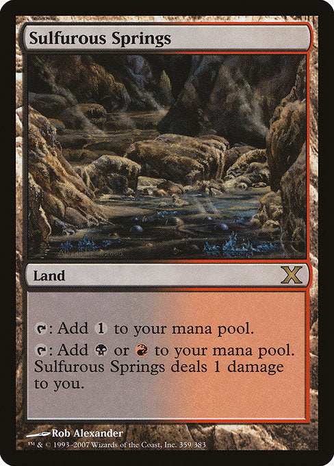 Sulfurous Springs - Nonfoil