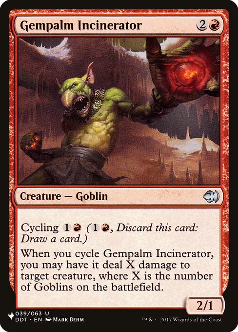 Gempalm Incinerator - Nonfoil