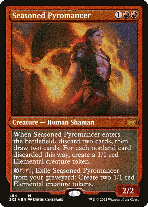 Seasoned Pyromancer - Etched