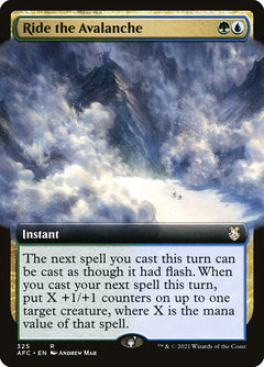 Ride the Avalanche (Extended Art)