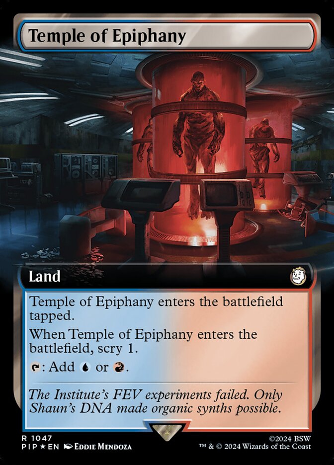 Temple of Epiphany (Extended Art - Surge Foil)
