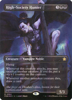 High-Society Hunter (Borderless - Mana Foil)