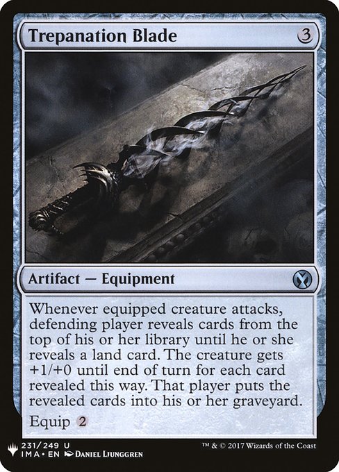 Trepanation Blade - Nonfoil