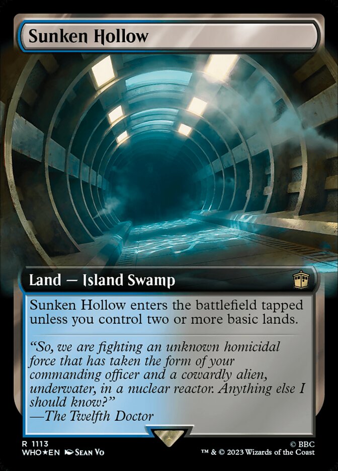 Sunken Hollow (Extended Art - Surge Foil)