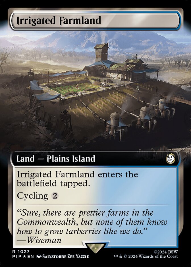 Irrigated Farmland (Extended Art - Surge Foil)