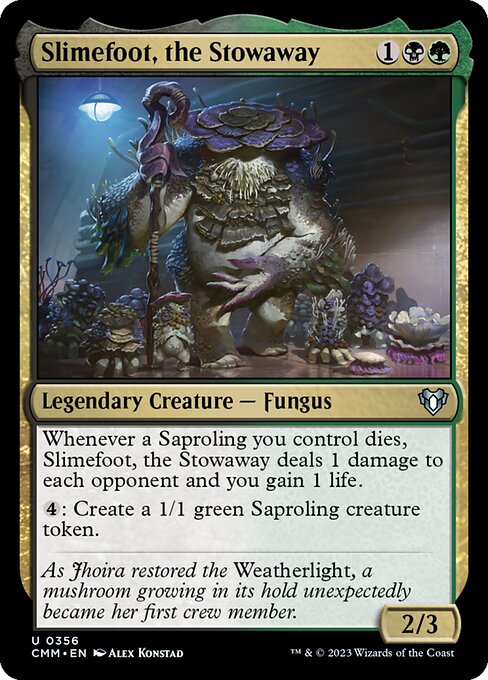 Slimefoot, the Stowaway - Nonfoil