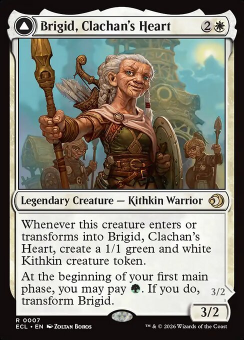 Brigid, Clachan's Heart // Brigid, Doun's Mind - Nonfoil