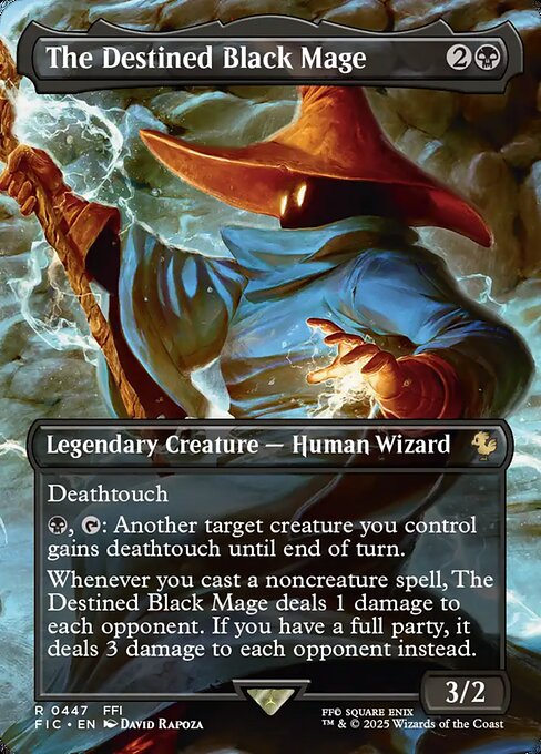 The Destined Black Mage - Nonfoil