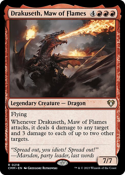 Drakuseth, Maw of Flames - Nonfoil