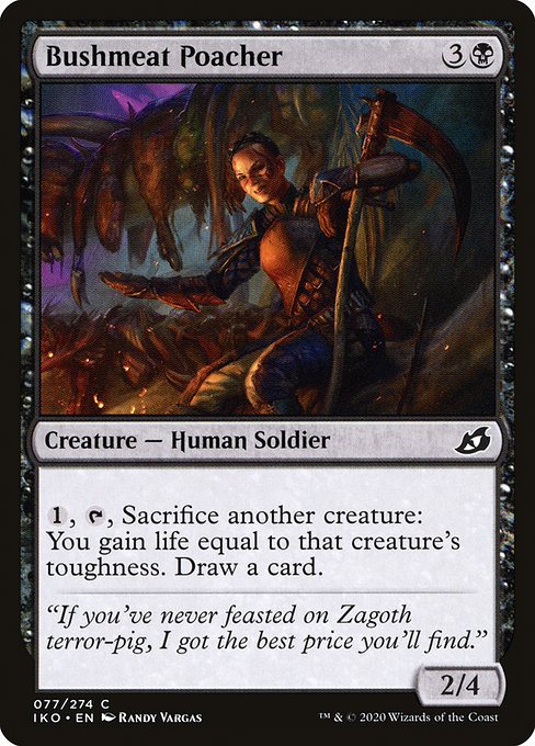 Bushmeat Poacher - Nonfoil