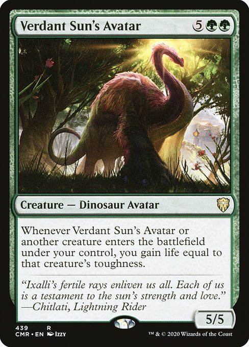 Verdant Sun's Avatar - Nonfoil
