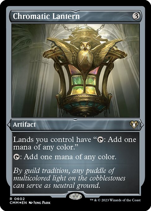 Chromatic Lantern - Etched