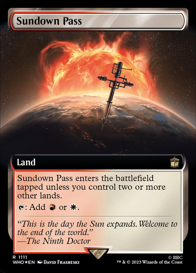 Sundown Pass (Extended Art - Surge Foil)
