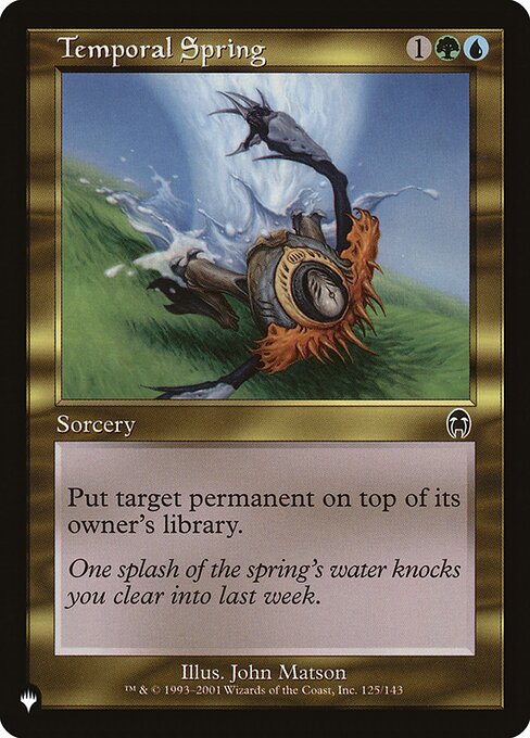 Temporal Spring - Nonfoil