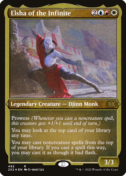 Elsha of the Infinite - Etched