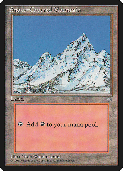 Snow-Covered Mountain - Nonfoil