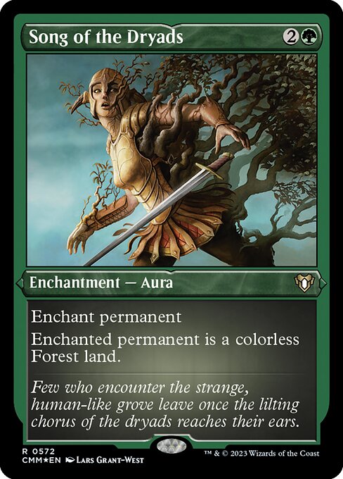 Song of the Dryads - Etched