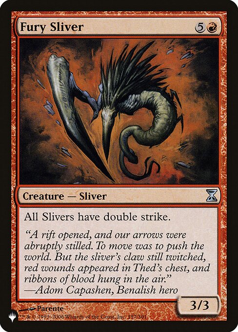 Fury Sliver - Nonfoil