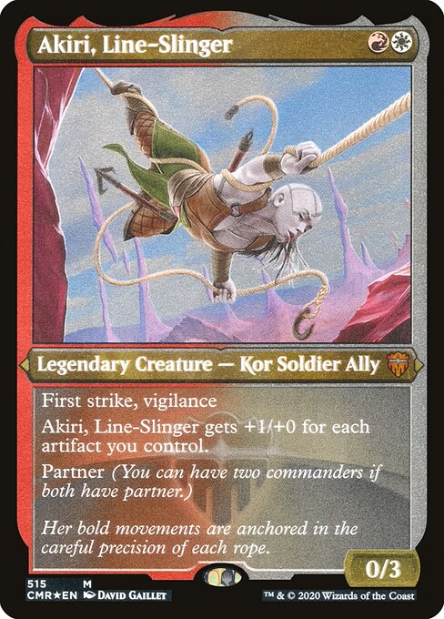 Akiri, Line-Slinger - Etched