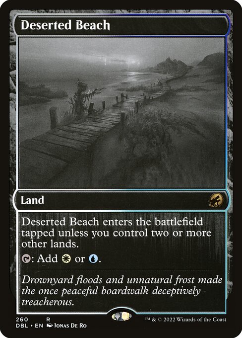 Deserted Beach - Nonfoil