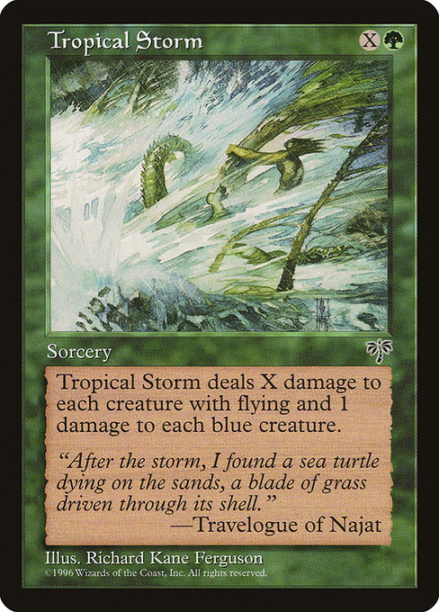 Tropical Storm - Nonfoil