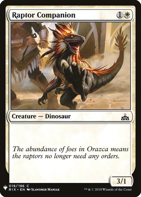 Raptor Companion - Nonfoil