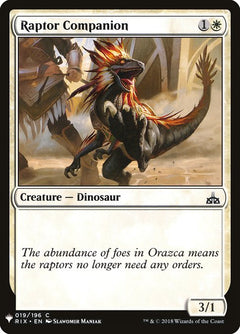 Raptor Companion (RIX-19)