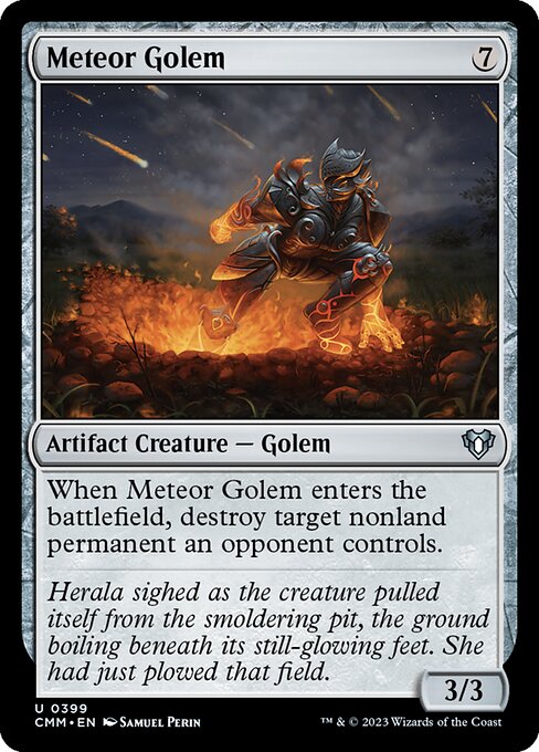 Meteor Golem - Nonfoil