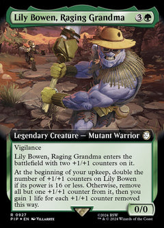 Lily Bowen, Raging Grandma (Extended Art - Surge Foil)