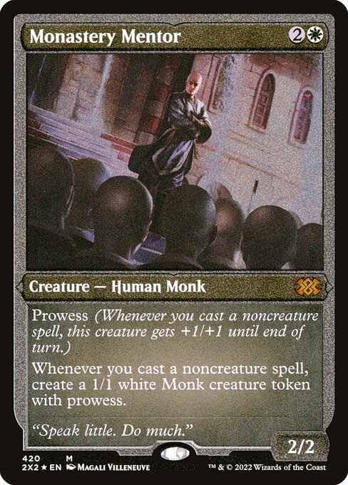 Monastery Mentor - Etched