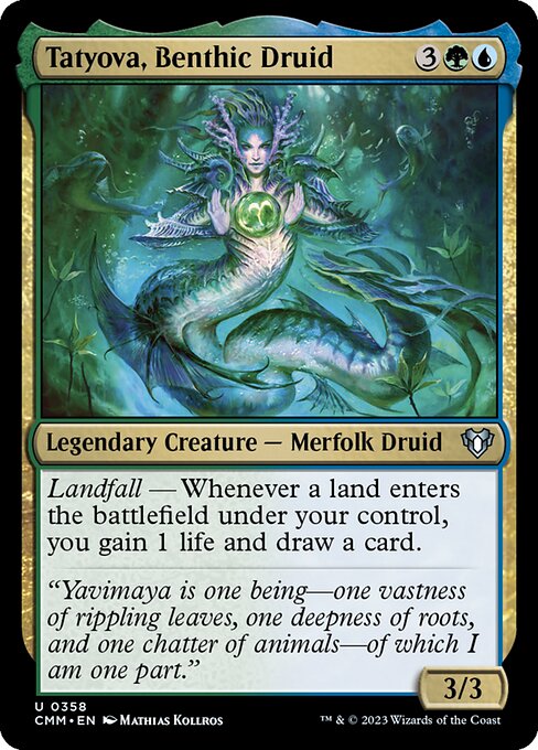 Tatyova, Benthic Druid - Nonfoil
