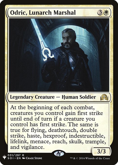 Odric, Lunarch Marshal - Nonfoil