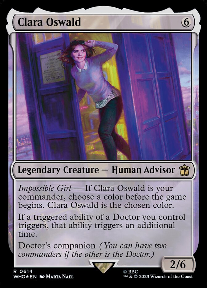 Clara Oswald (Surge Foil)