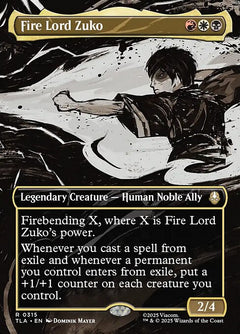 Fire Lord Zuko (Borderless - Scene)