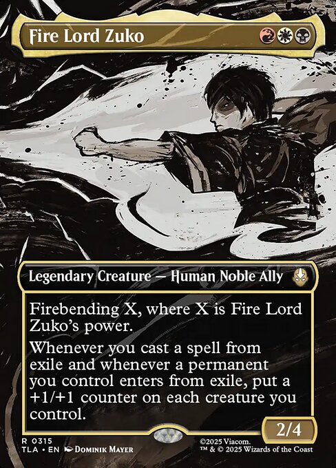 Fire Lord Zuko - Nonfoil