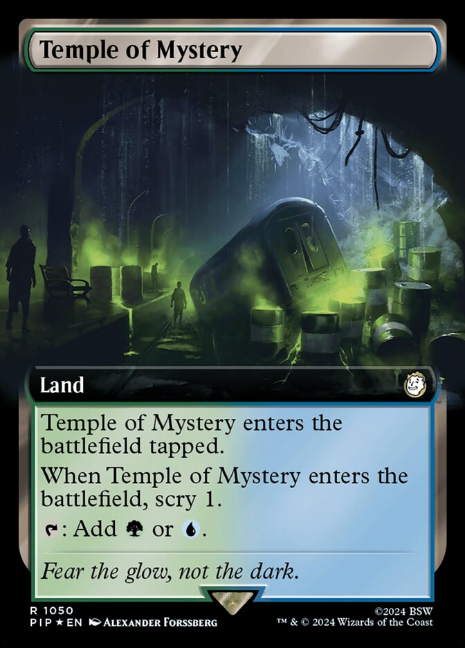 Temple of Mystery (Extended Art - Surge Foil)
