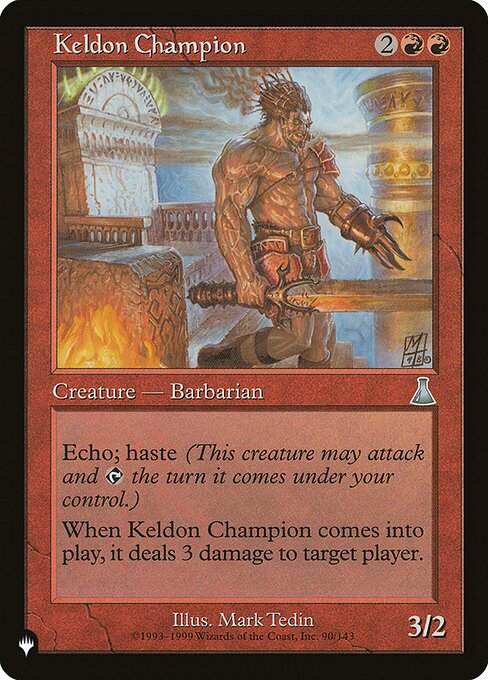 Keldon Champion - Nonfoil