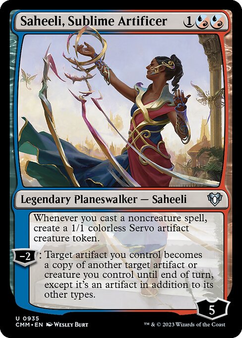 Saheeli, Sublime Artificer - Nonfoil
