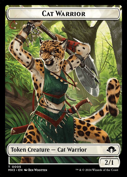 Cat Warrior - Nonfoil