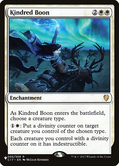 Kindred Boon - Nonfoil