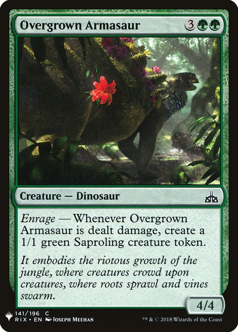 Overgrown Armasaur - Nonfoil