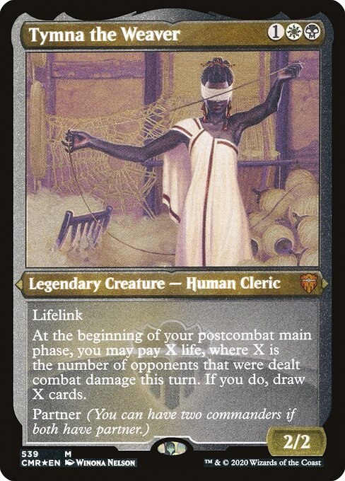 Tymna the Weaver - Etched