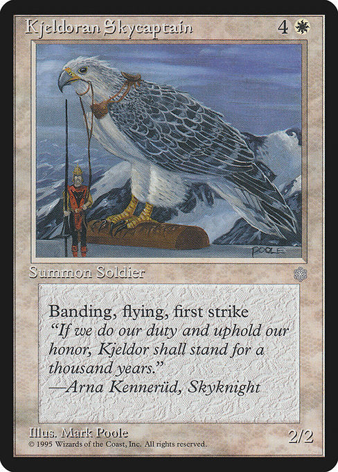 Kjeldoran Skycaptain - Nonfoil