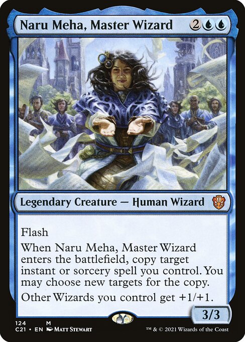 Naru Meha, Master Wizard - Nonfoil
