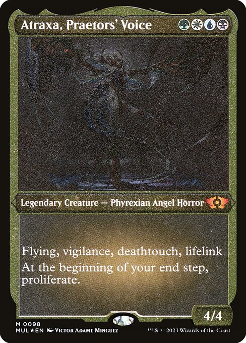 Atraxa, Praetors' Voice - Etched