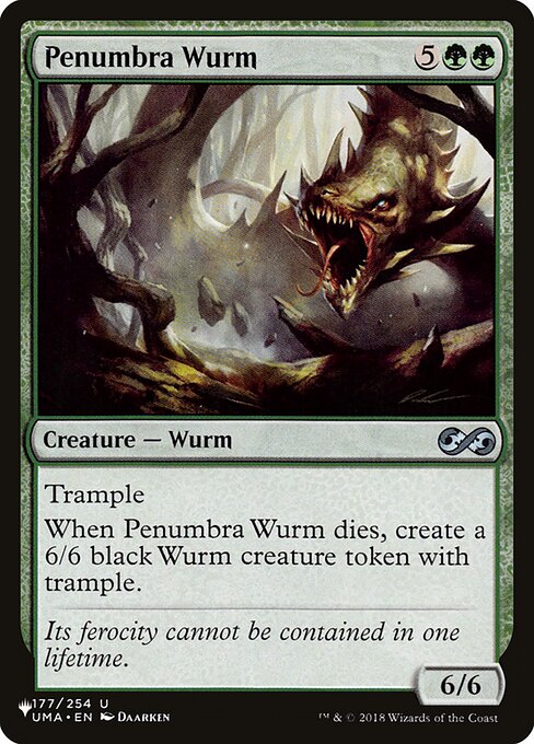 Penumbra Wurm - Nonfoil