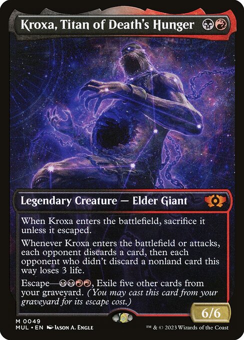 Kroxa, Titan of Death's Hunger - Nonfoil