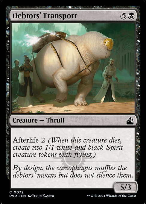 Debtors' Transport - Nonfoil