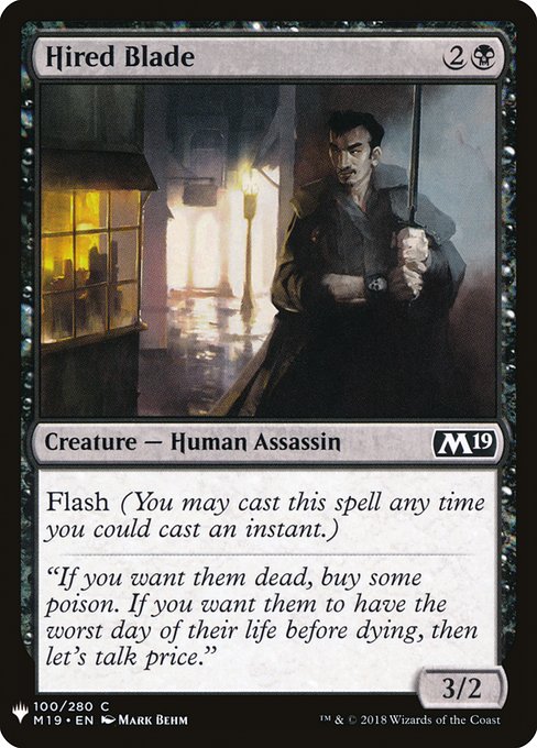 Hired Blade - Nonfoil